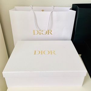 Dior gift bag, box & Ribbon
